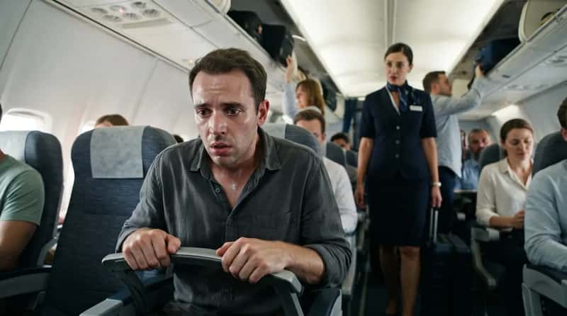 #6 - The Passenger Who Looks Pale, Sweaty or Close to Panic (Image Credits: Gemini)