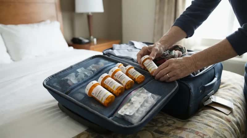 #4 - Prescriptions Packed in the Checked Bag (Image Credits: Gemini)