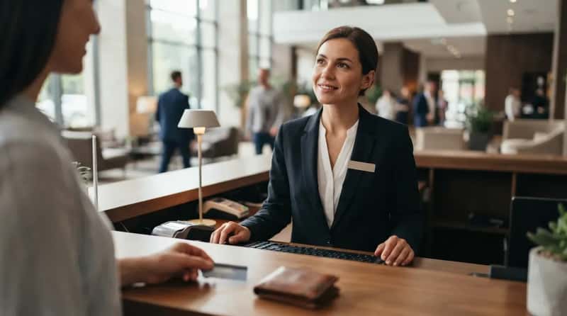 #7 - The Entitled Tone That Front Desk Managers Keep Confessing About (Image Credits: Gemini)