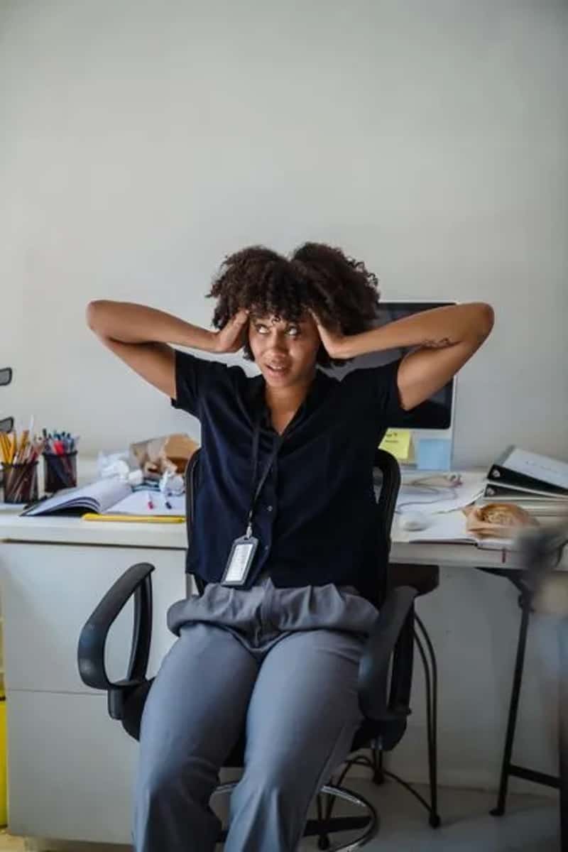 7. Career frustrations or professional identity loss (Image Credits: Pexels)