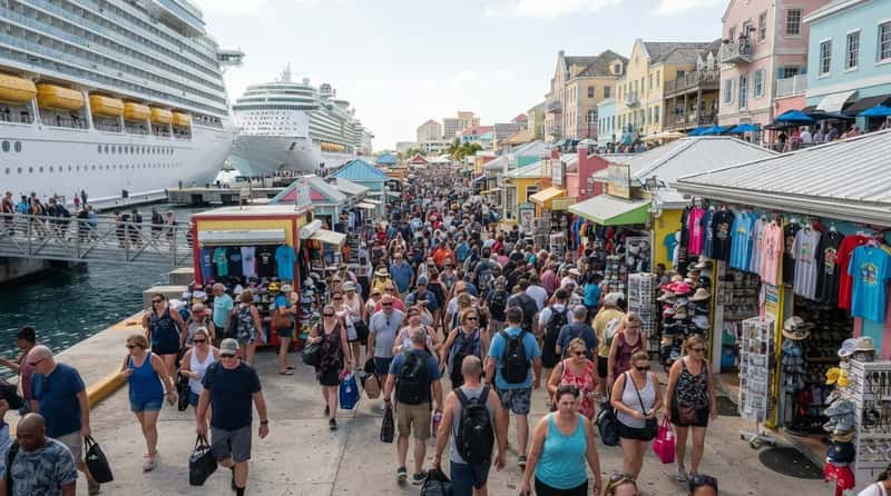 #13 - Nassau's Dockside Shopping Rush (Image Credits: Gemini)