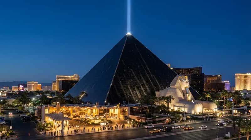 #8 - Luxor's Pyramid Is Real, but Its Walls Slant and Its Fee Doesn't (Image Credits: Gemini)