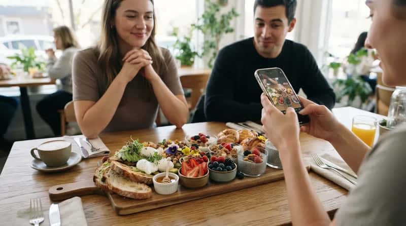 #13 - The Elaborate "Breakfast Board" for Instagram (Image Credits: Gemini)