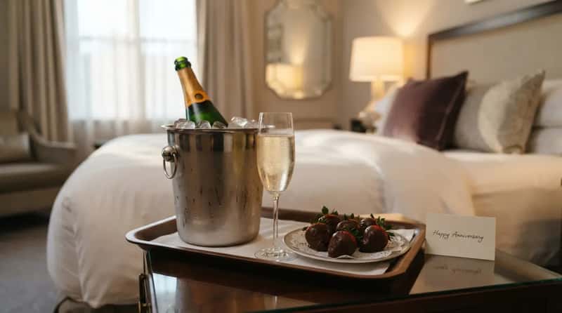 #2 - The Champagne And Strawberries Comped For A Mentioned Occasion (Image Credits: Gemini)