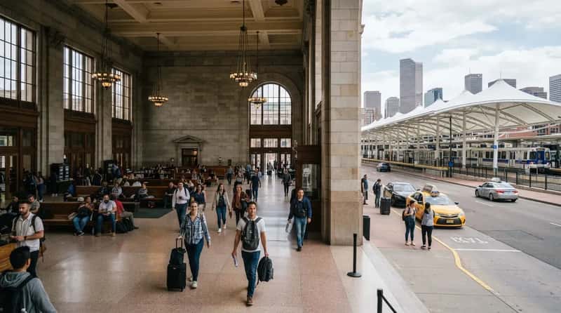 #7 - Denver Union Station: A Great Hall and a Long Canopy Between Them (Image Credits: Gemini)