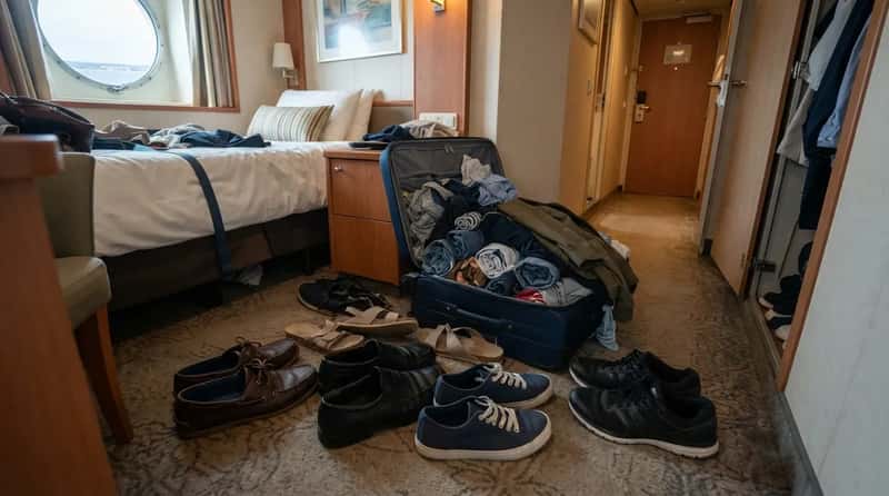 #25 - Packing Five Pairs of Shoes for a Five-Day Trip (Image Credits: Gemini)