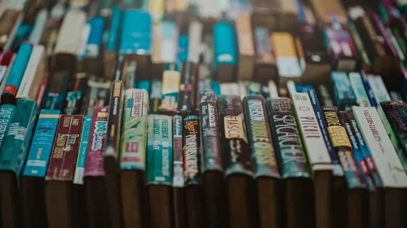 8. Heavy or hardcover books (Image Credits: Pexels)