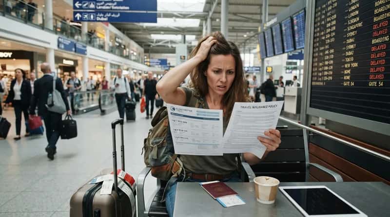 #8 - Not Checking Whether Coverage Matches Every Leg of the Trip (Image Credits: Gemini)