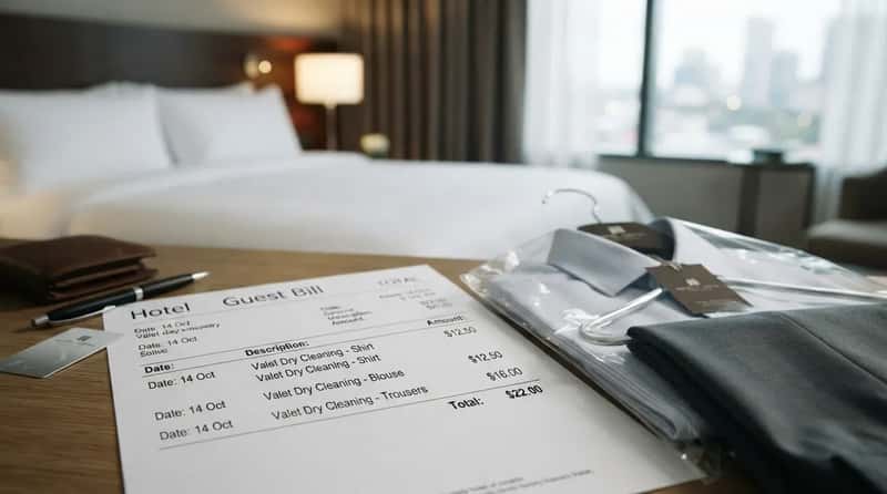 #9 - The Markup on Valet Dry Cleaning Is Bigger Than Most Guests Assume (Image Credits: Gemini)