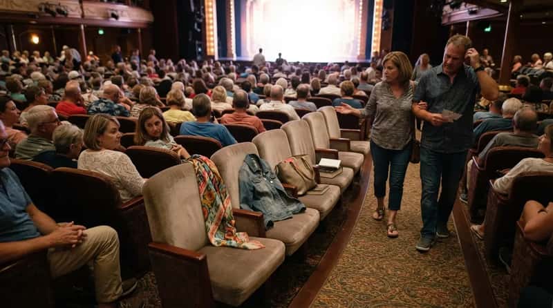#17 - Reserving a Whole Row of Theater Seats (Image Credits: Gemini)