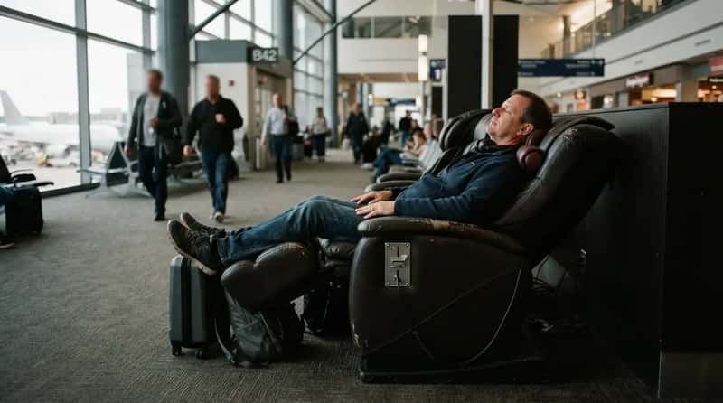 2. A Massage Chair or Relaxation Pod (Image Credits: Gemini)
