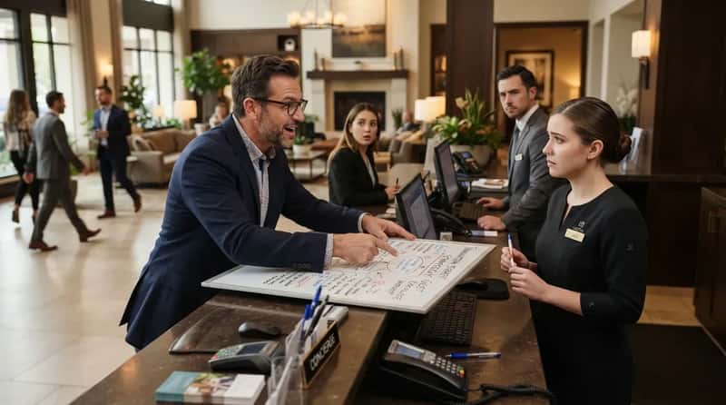 #10 - The Guest Who Wanted a Brainstorming Session With the Whole Hotel Team (Image Credits: Gemini)