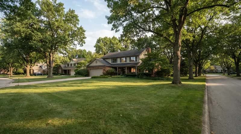 #2 - Big Quarter-Acre-Plus Lots With Room for Mature Trees (Image Credits: Gemini)
