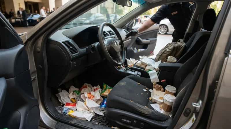 #22 - They Leave the Car Looking Like a Rolling Trash Can (Image Credits: Gemini)