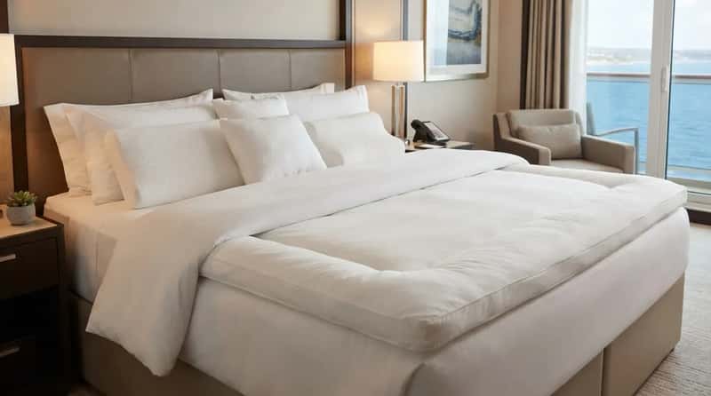 #13 - Request a Mattress Topper or the Pillow Menu on Day One (Image Credits: Gemini)
