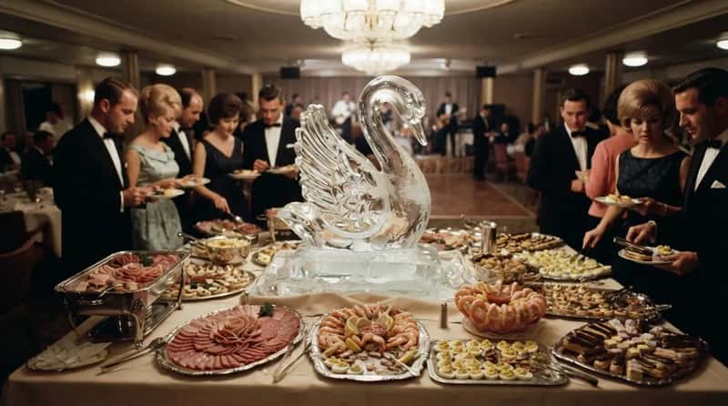 #1 - Midnight Buffet Ice Sculptures Surrounded by Unrefrigerated Meats for Hours (Image Credits: Gemini)