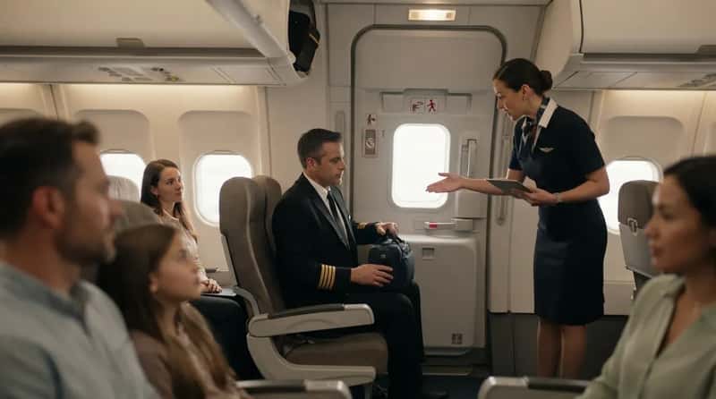#14 - Why A Stranger In Uniform Just Took The Exit Row Seat (Image Credits: Gemini)