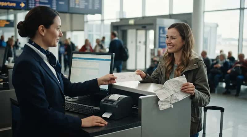 #16 - They'll Reprint a Mangled Boarding Pass in Seconds (Image Credits: Gemini)