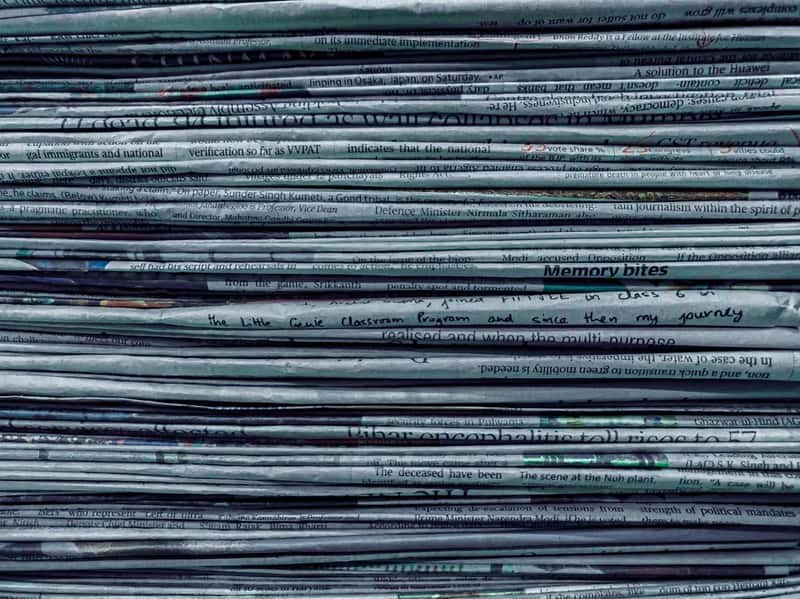 #10 - Use Newspaper as a Lighter-Duty Sheet Mulch Between Established Plants (Image Credits: Unsplash)