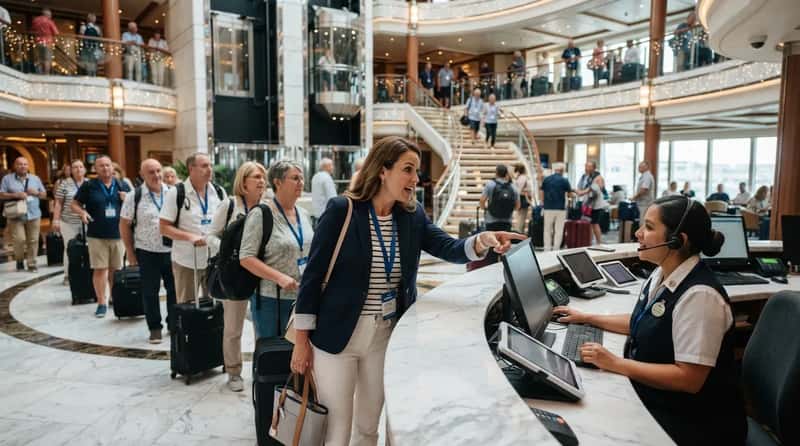 13 - They Sprint to the Reservations Desk First (Image Credits: Gemini)