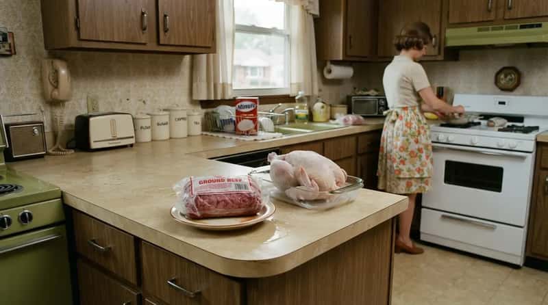 #10 - No Microwave, So Everything Defrosted on the Counter (Image Credits: Gemini)