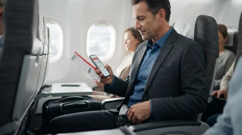 #12 - They Check Their Boarding Pass Before Buckling In (Image Credits: Gemini)