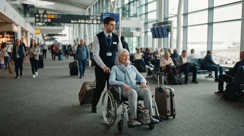 #14 - The Person Pushing Your Chair Doesn't Work for the Airline (Image Credits: Gemini)