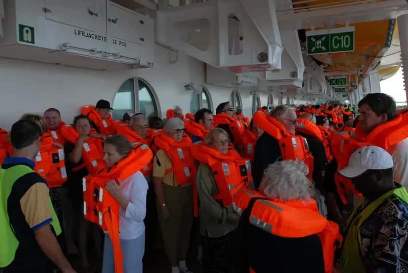 10. They Take the Muster Drill Seriously (Image Credits: Flickr)