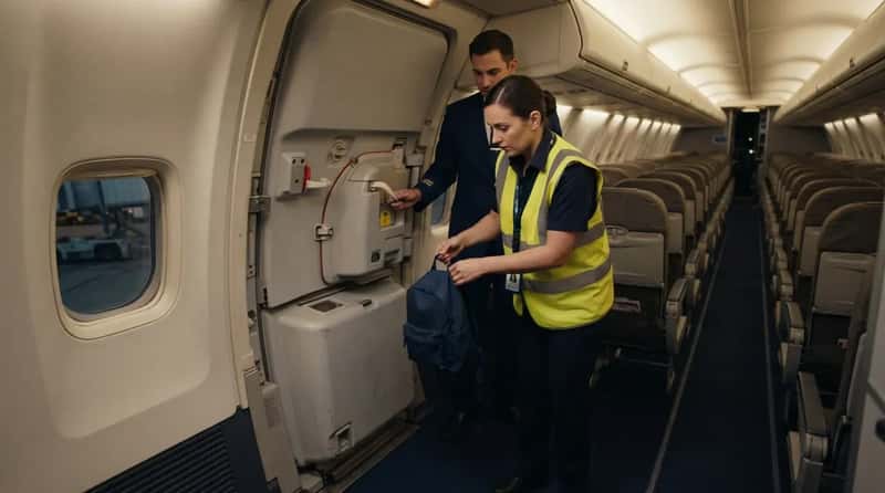 #8 - Retrieving a Forgotten Item After the Cabin Door Has Closed (Image Credits: Gemini)