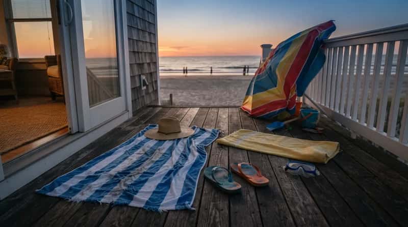 #16 - The Beach Gear Left Behind After the Last Sunset (Image Credits: Gemini)