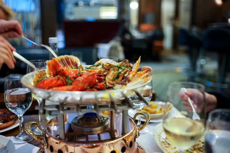 1. The Seafood Tower (Image Credits: Unsplash)