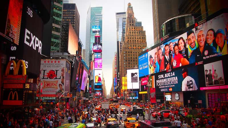 Times Square, New York City (Image Credits: Pixabay)