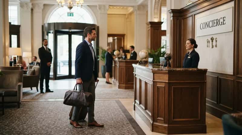 #18 - Whether You Beeline for the Concierge Desk (Image Credits: Gemini)