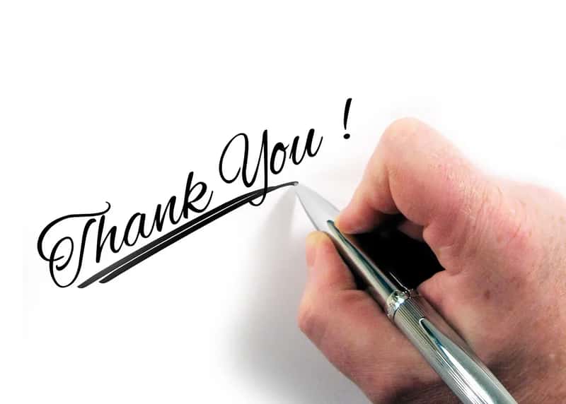 10. Send a Heartfelt Thank You After You Leave (Image Credits: Pixabay)