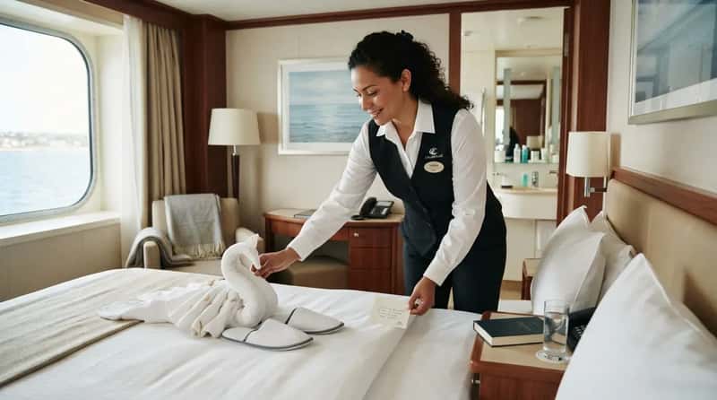 #2 - Your Cabin Steward Knows More About You Than You Think (Image Credits: Gemini)