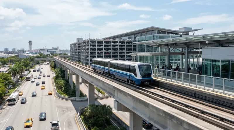 #14 - Miami (MIA): The Rental Center You Reach by Train (Image Credits: Gemini)