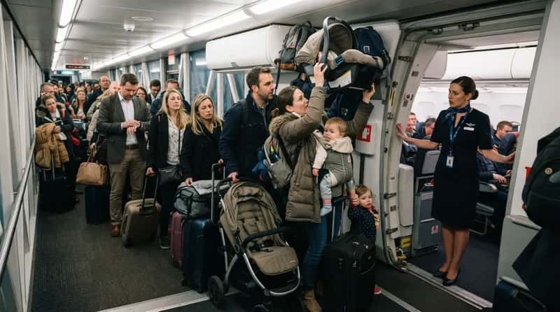 #12 - Skipping Pre-Boarding, Then Holding Up the Whole Line (Image Credits: Gemini)