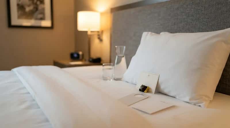 12. That Card on Your Pillow Isn't Just Decoration (Image Credits: Gemini)