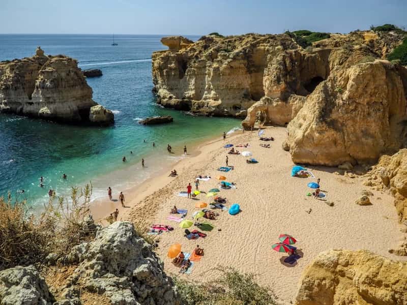 Portugal's Algarve region, still the reliable favorite for a reason (Image Credits: Unsplash)