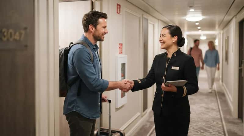 #19 - They Meet the Cabin Steward Before Unpacking a Single Bag (Image Credits: Gemini)