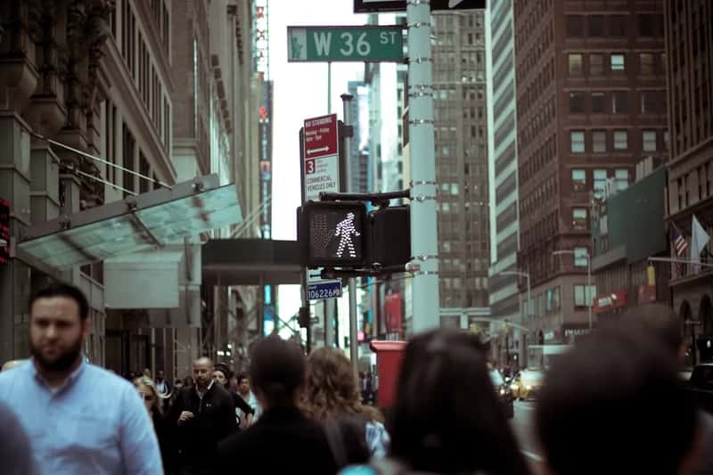 Stopping dead in the middle of the sidewalk (Image Credits: Unsplash)