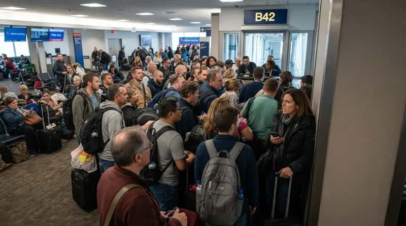 #8 - The Passenger Who Insisted They Weren't "Gate Lice" While Being Exactly That (Image Credits: Gemini)