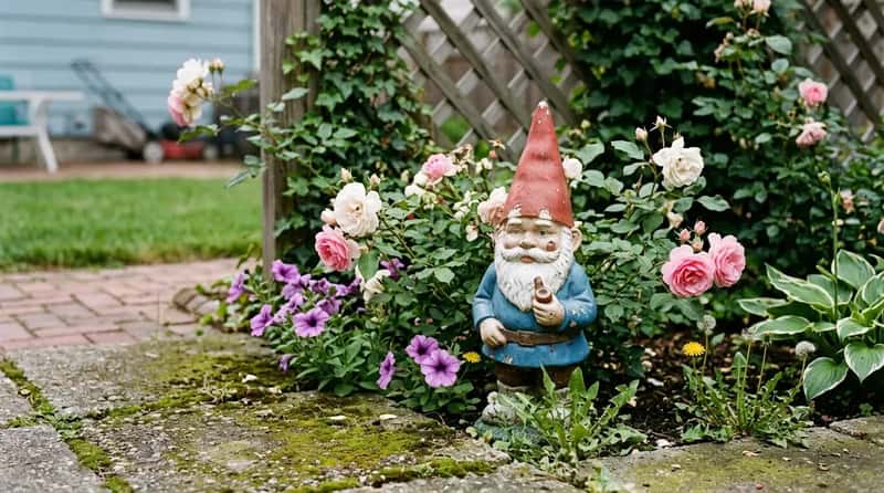 #6 - The Decorative Garden Gnome or Ceramic Frog (Image Credits: Gemini)