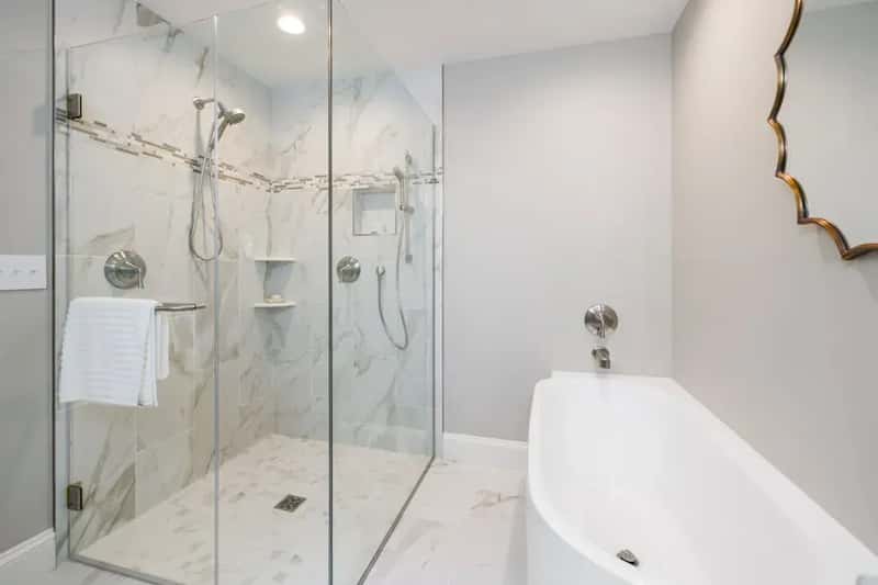 #1 - They Install a Zero-Threshold Shower Entry or Remove the Tub Step Entirely (Image Credits: Pexels)