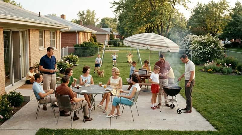 #1 - The Backyard as the Center of Everything (Image Credits: Gemini)
