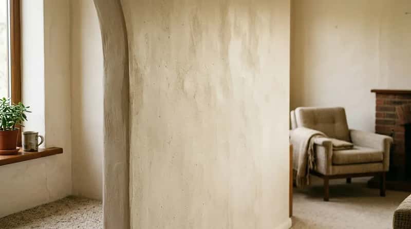 #4 - Walls With Texture That Made Light Feel Soft Instead of Harsh (Image Credits: Gemini)