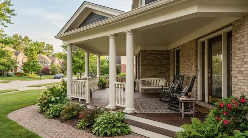 #5 - A Front Porch Deep Enough to Actually Sit On (Image Credits: Gemini)