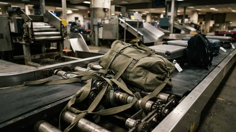 #18 - The Dangling Duffel Straps That Turn Into Conveyor Belt Traps (Image Credits: Gemini)
