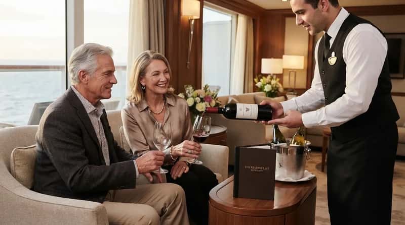 #6 - A Different Wine List Entirely, Once You're in the Right Cabin (Image Credits: Gemini)