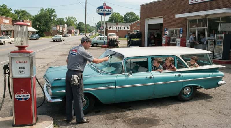 #11 - The Gas Station Attendant Who Did Everything but Drive (Image Credits: Gemini)